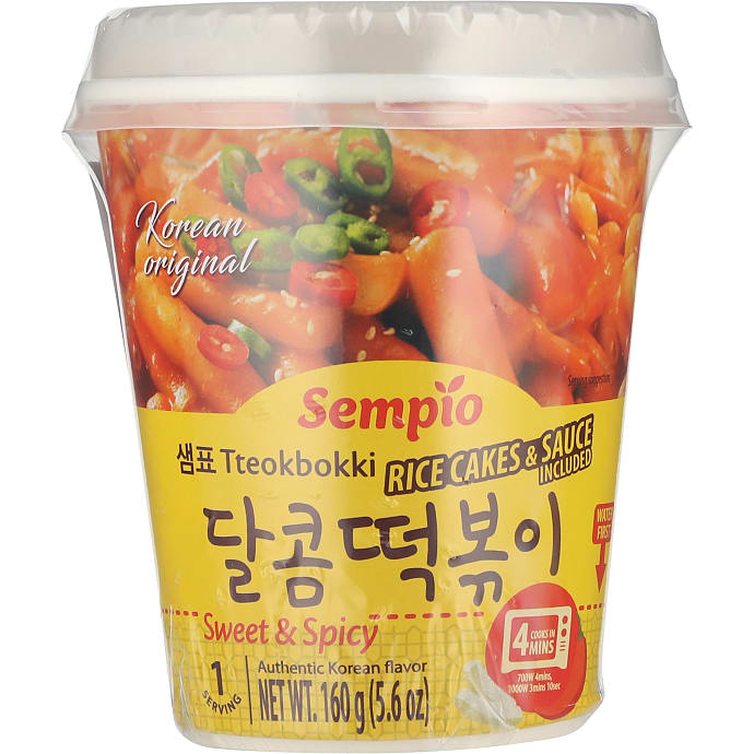 Sempio Instant Riskager med sød og stærk sauce