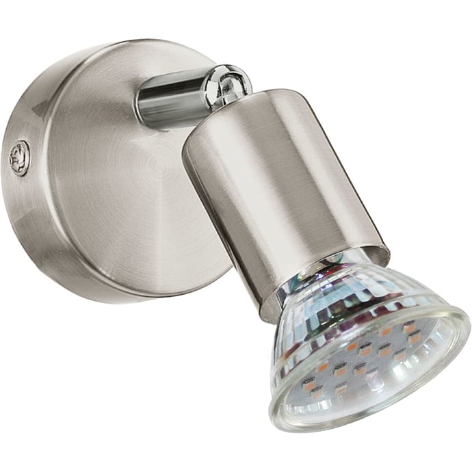 Eglo Mini Spotlampe Børstet Stål