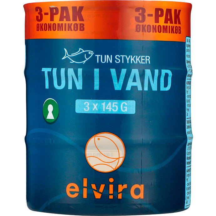 Elvira Tun i vand 3-pak