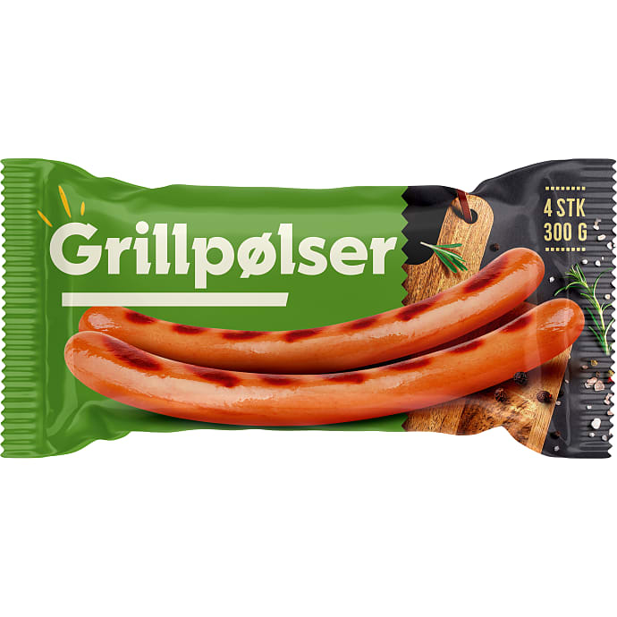 Pølseriet Grillpølser 70% kød
