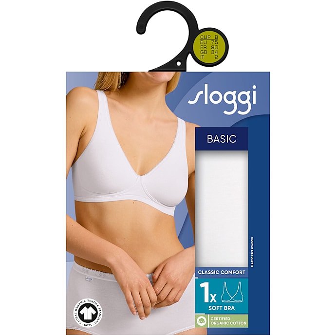 Sloggi Dame BH Str. B85 Hvid 1 stk