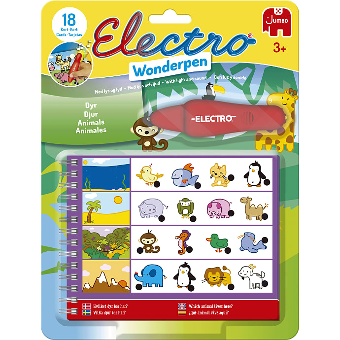 Jumbo Electro Wonderpen dyr