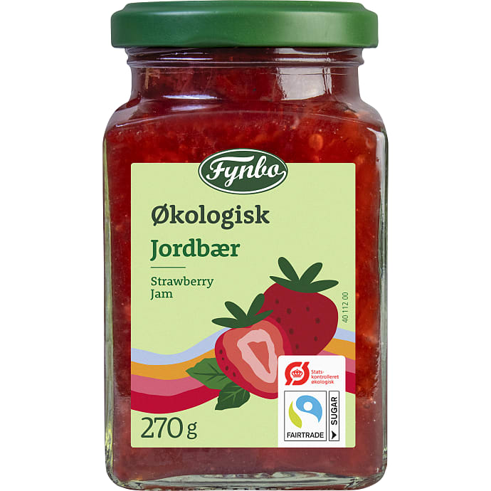 Fynbo Jordbærmarmelade Øko