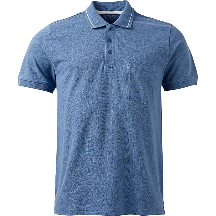 VRS Herre Polo str. XL - lyseblå