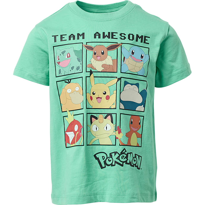 Pokémon T-shirt - Grøn