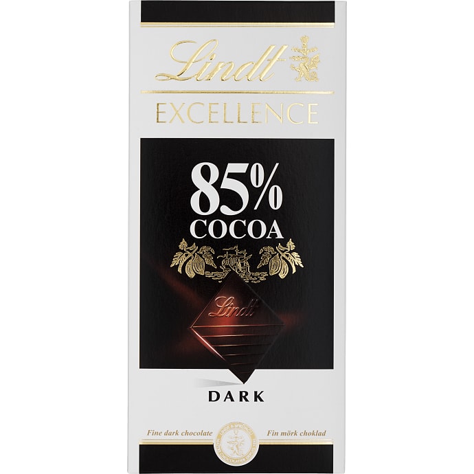Lindt Excellence Mørk chokolade 85% kakao