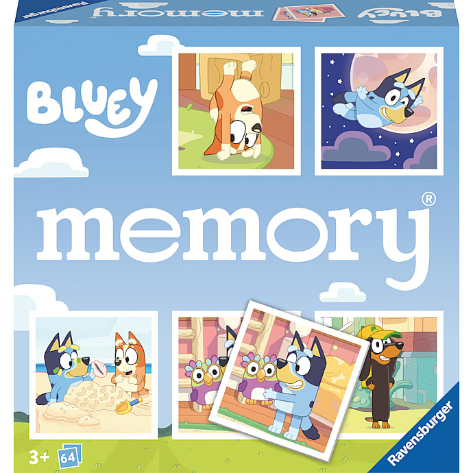 Ravensburger Bluey Memory – produktbillede