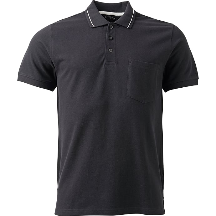 VRS Man Basic Herre polo str. M sort