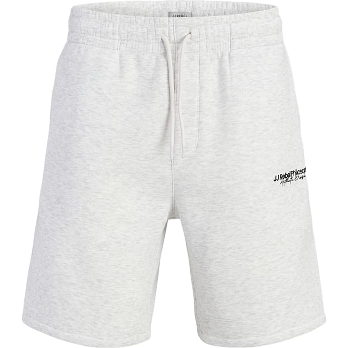 JJ REBEL herre sweatshorts str. L - hvid