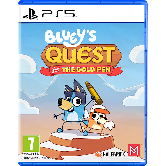U&I PS5 Bluey's Quest for the Gold Pen