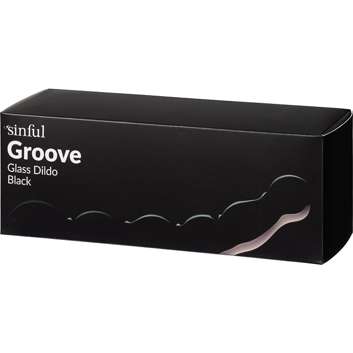 Sinful Groove glas dildo 17 cm