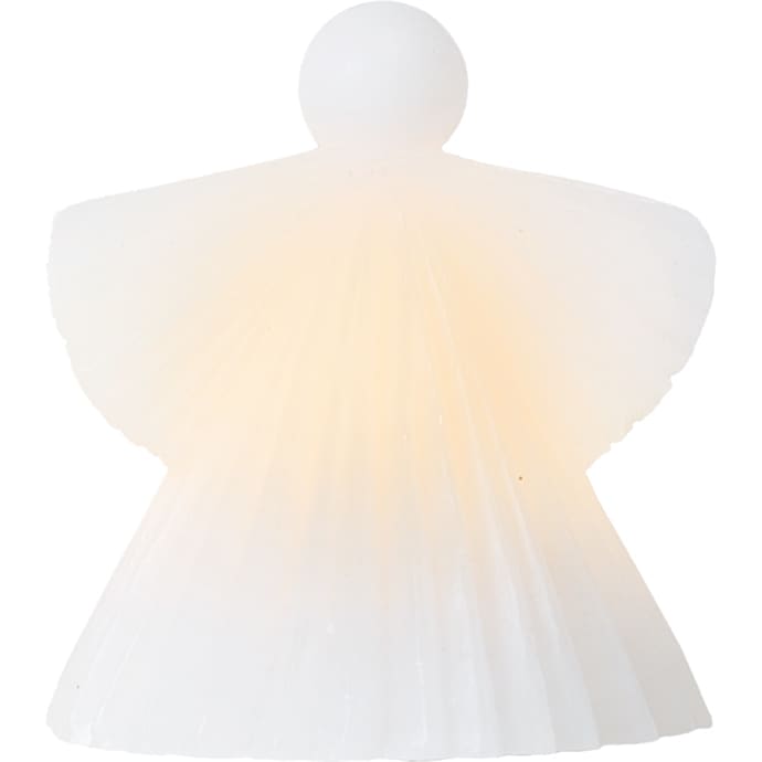 Julius LED engel H: 12,5 cm - hvid