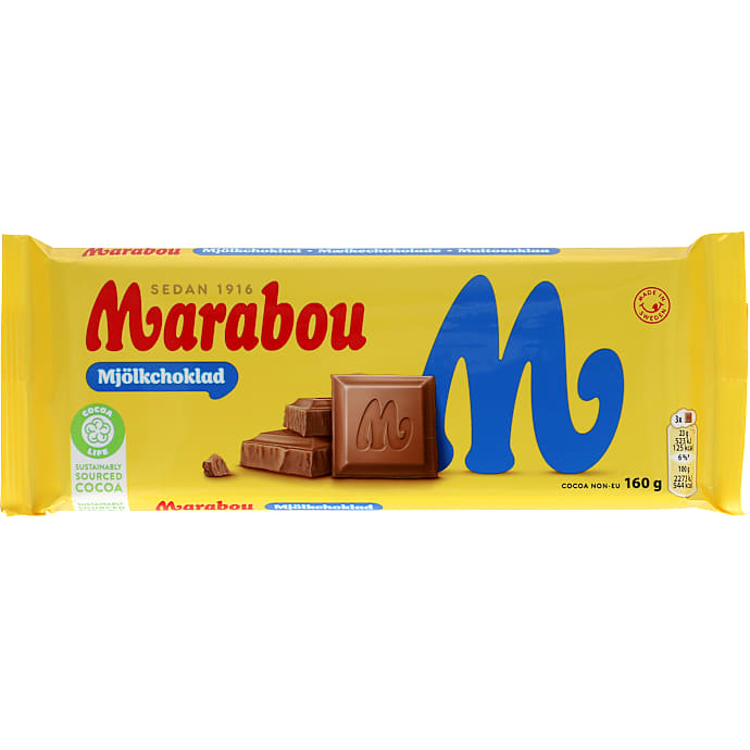 Marabou Mælkechokolade 160 g