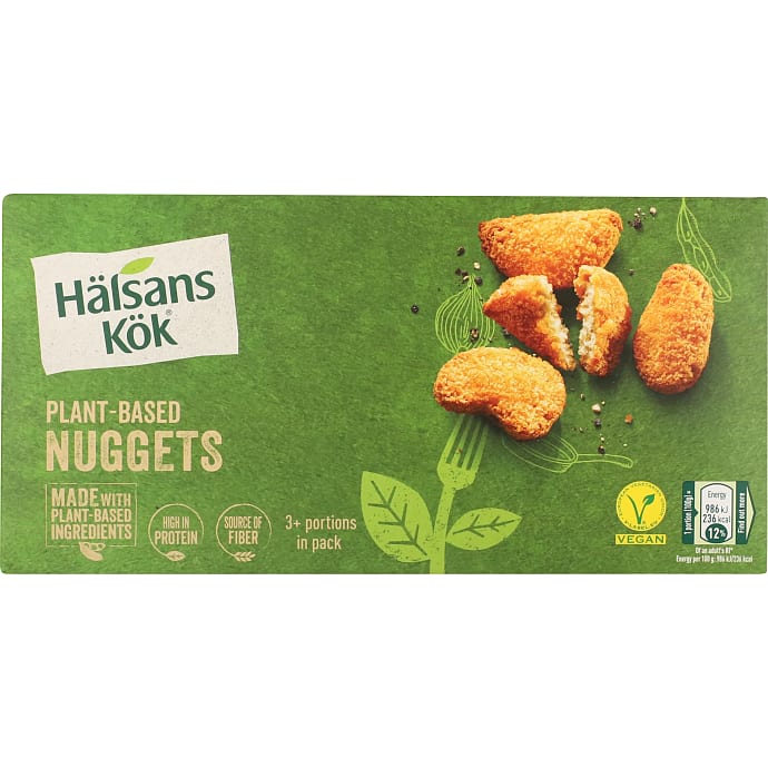 Plantebaserede nuggets vegansk