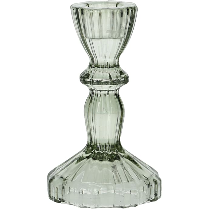 Lysestage 10 cm grøn
