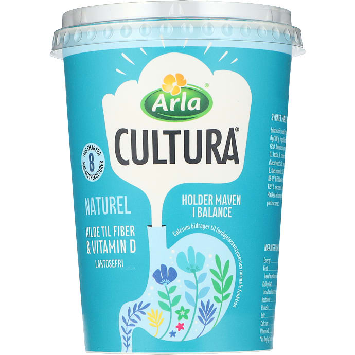 Yoghurt naturel 2,5% fedt laktosefri