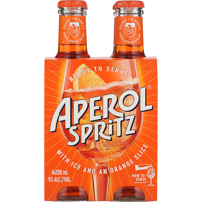 Aperol Spritz 4-Pak 80 cl