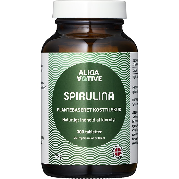 Aliga Aqtive Spirulinatabletter 300 stk
