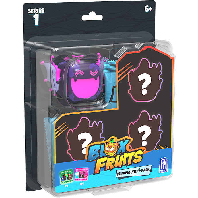 Blox Fruits minifigurer 4-pak - flere varianter - assorteret