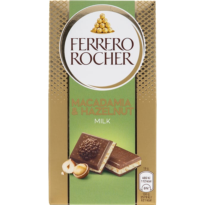 Ferrero Rocher m. macadamia & hasselnød