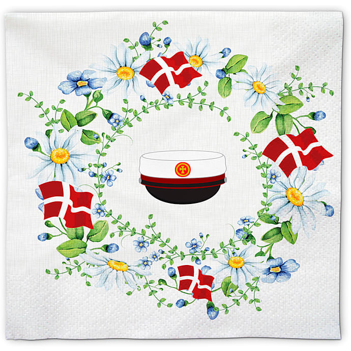 Windsor mønstrede servietter 33x33 cm 20-pak – produktbillede