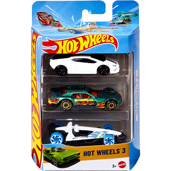 Hot Wheels Legetøjsbiler 3-pak