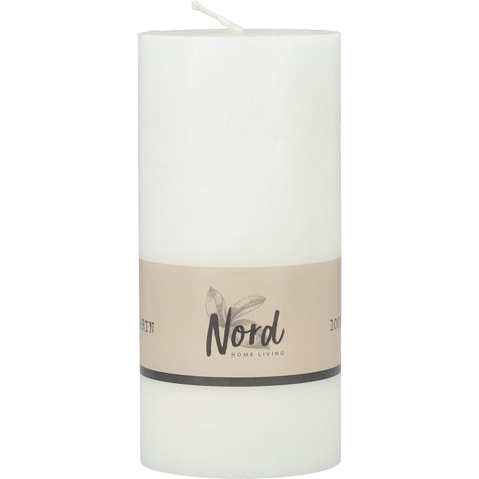 Nord Bloklys 7x15 cm hvid