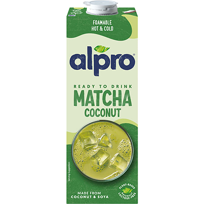 Alpro Matcha med kokosnøddesmag