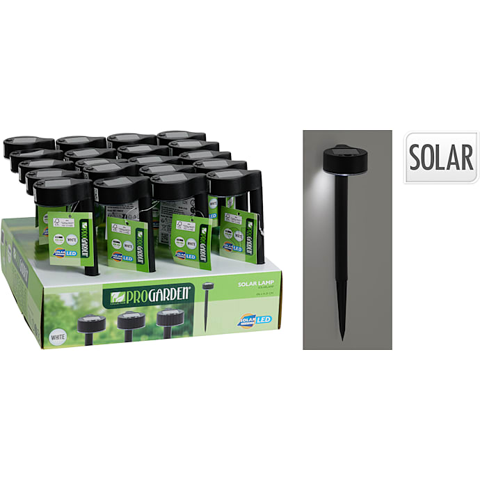Agnes Solar Lys på Spyd Sort