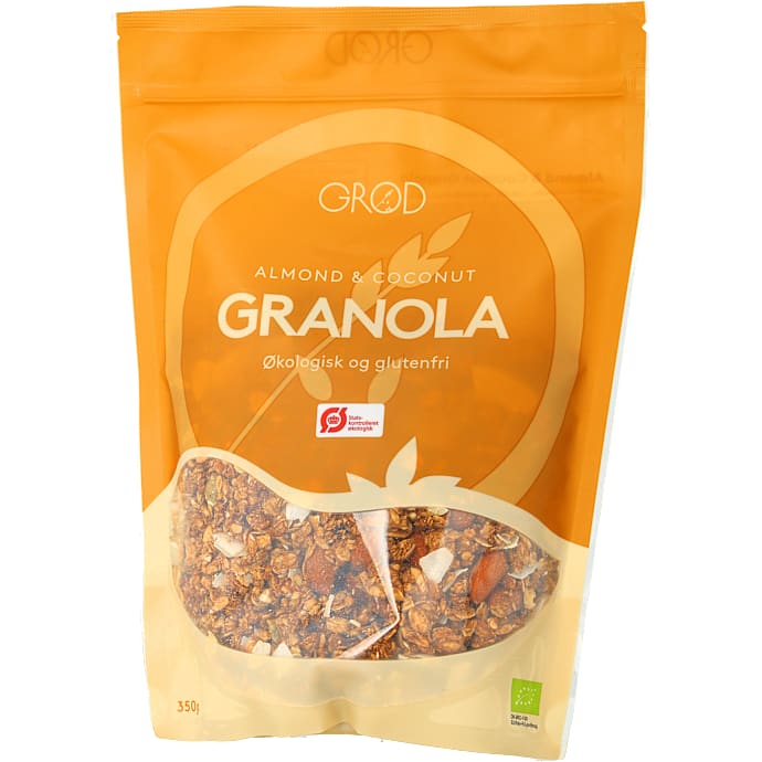 Granola m. mandler og kokos øko