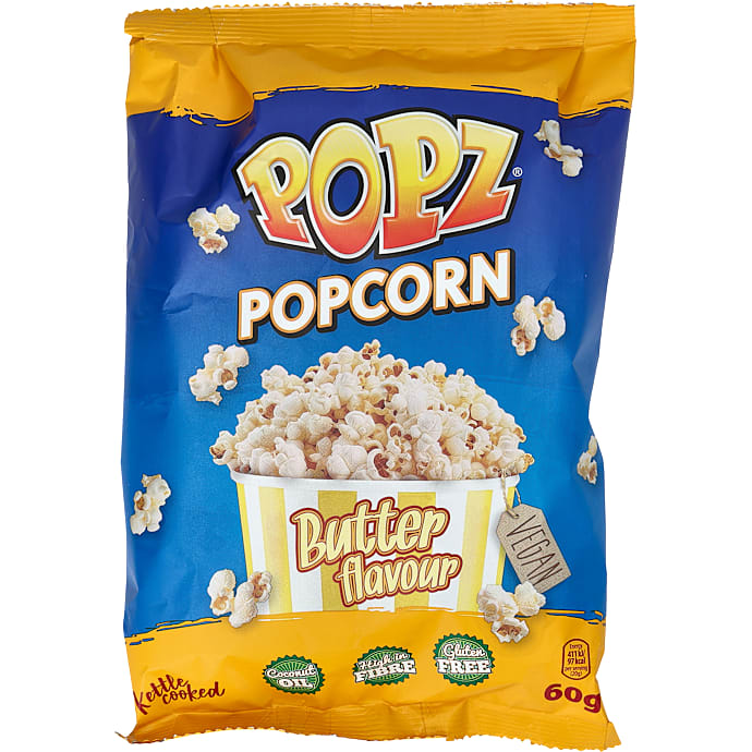 Popcorn m. smørsmag