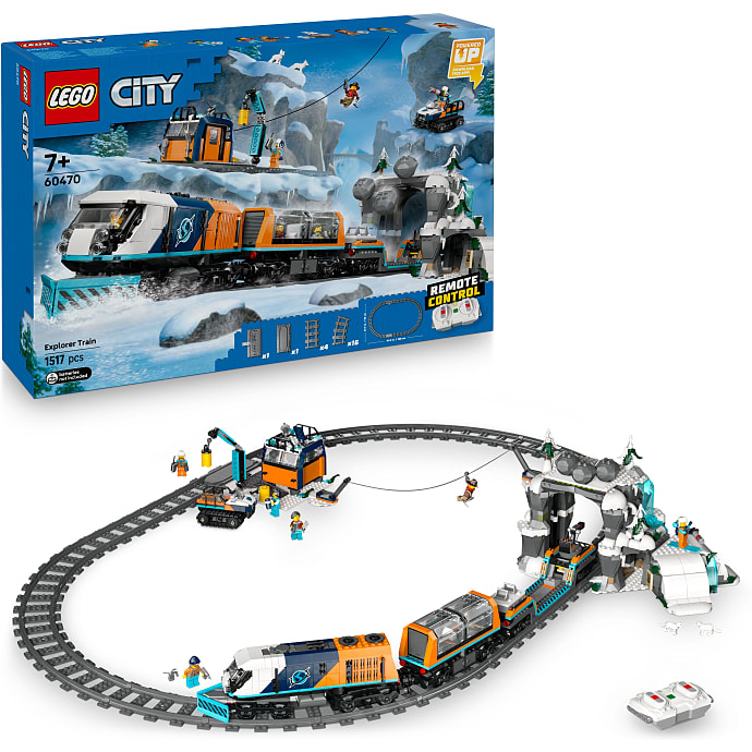 LEGO City Polarforskernes arktiske eksprestog 60470