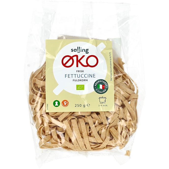Salling Fuldkornsfettuccine med 5% Æg Øko