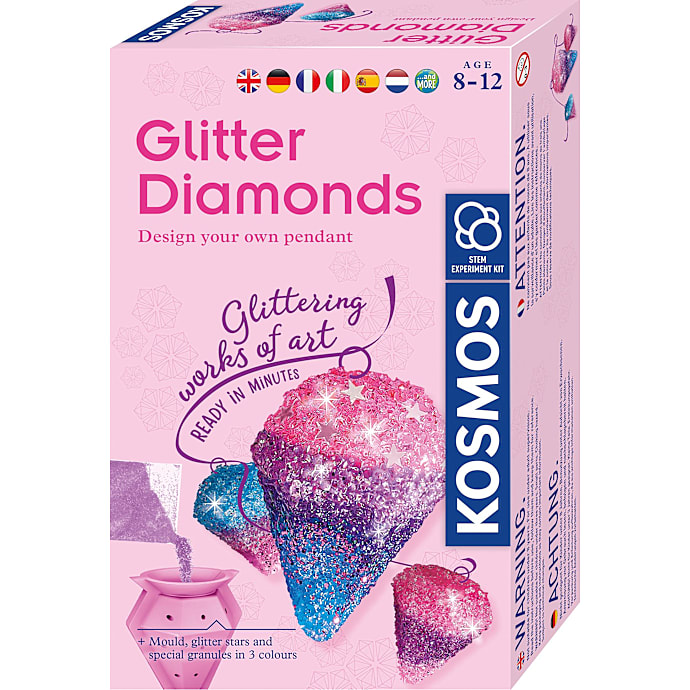 Kosmos glitrende diamanter eksperimentsæt