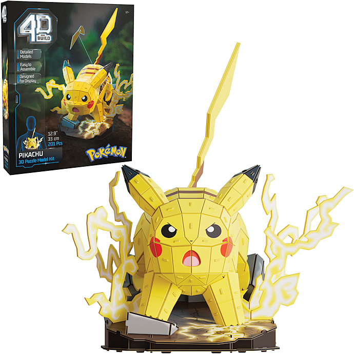 Pokémon 4D Puslespil Pikachu
