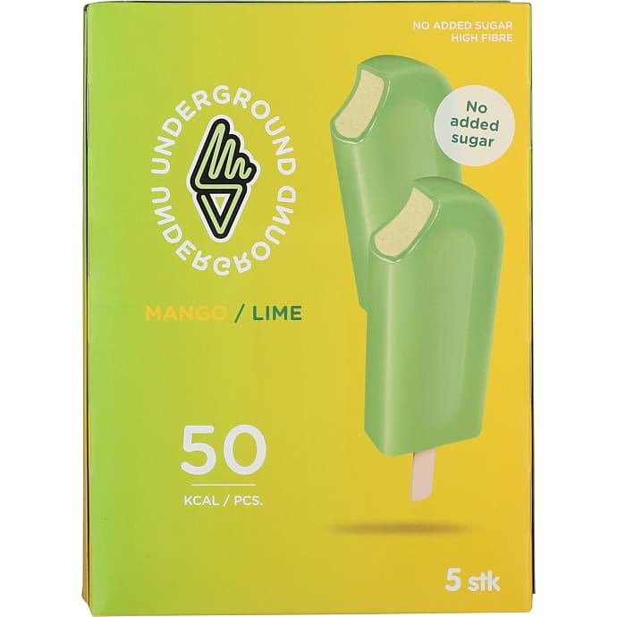 Limonadeispinde m. mango og lime