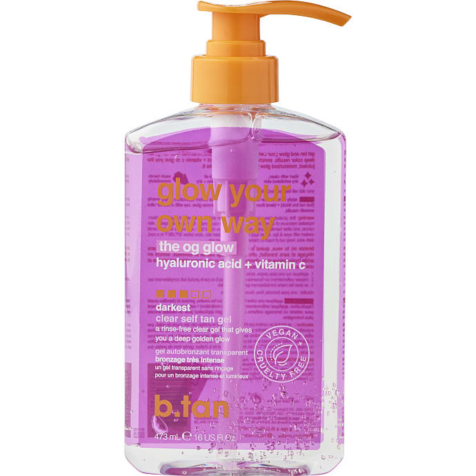 B.tan Selvbruner gel m. hyaluronsyre og C-vitamin 473 ml