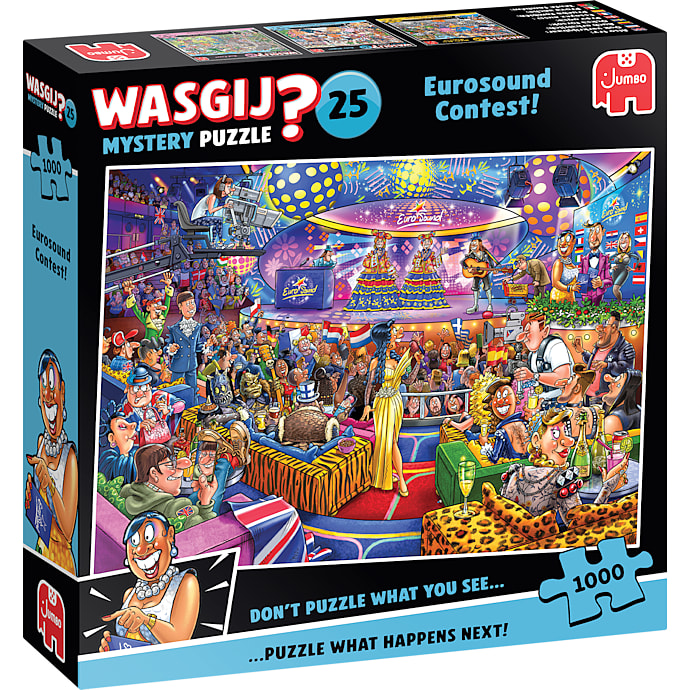 Wasgij Eurosound Contest puslespil - 1000 brikker – produktbillede