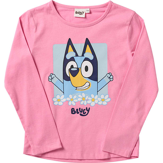 Bluey T-shirt str. 86/92 - pink