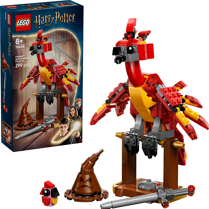 LEGO Harry Potter Fawkes Dumbledores føniks 76448