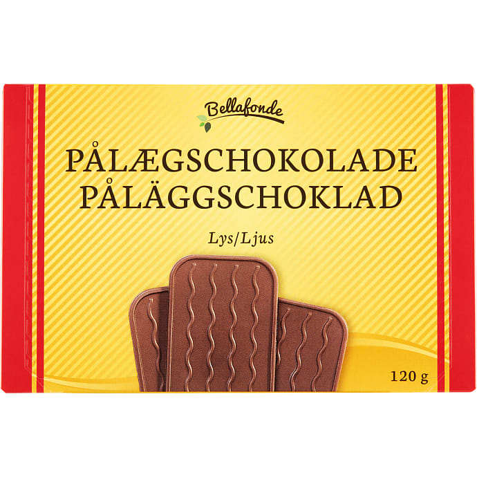 Chocobella Lys Pålægschokolade