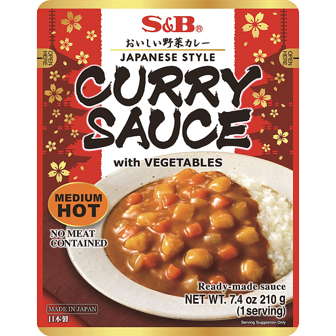 S&B Karrysauce med Grøntsager