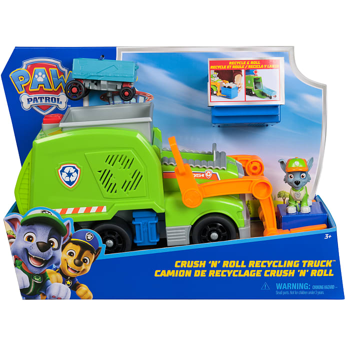 Paw Patrol Crush N' Roll renovationskøretøj