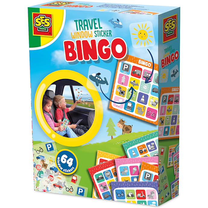 SES Creative Vinduesklistermærke bingo – produktbillede