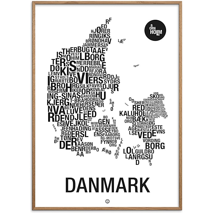 Citatplakat Danmark Byer