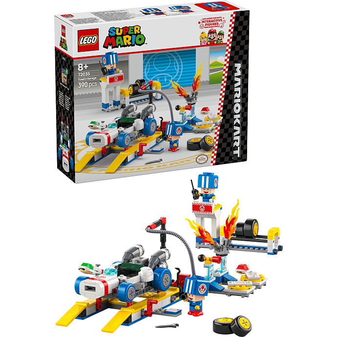 LEGO Super Mario Mario Kart Toads garage