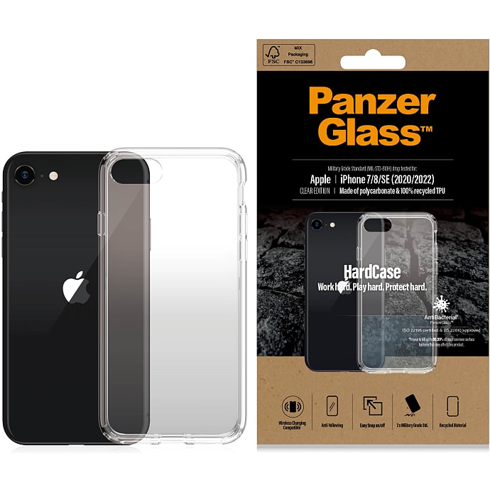PanzerGlass iPhone 7/8/SE cover transparent