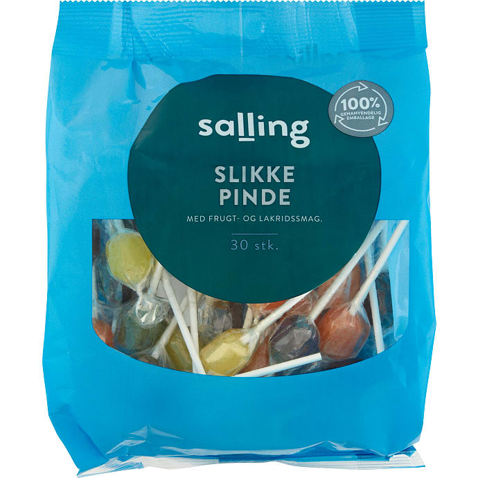 Salling Blandede Slikkepinde