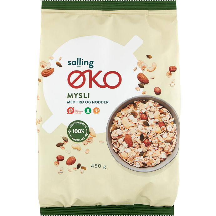Salling ØKO Mysli m. Frø og Kerner