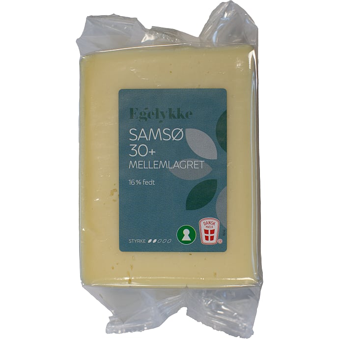 Egelykke Samsøost 16% fedt